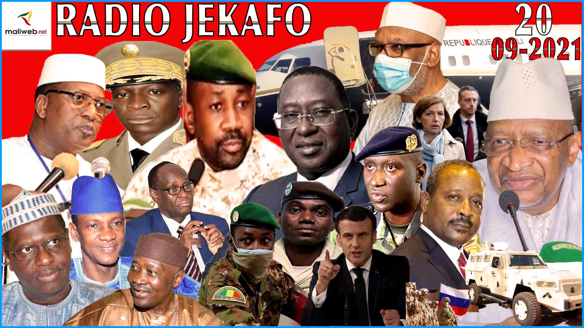 La Revue de Presse de la RADIO JEKAFO du 20 SEPTEMBRE 2021