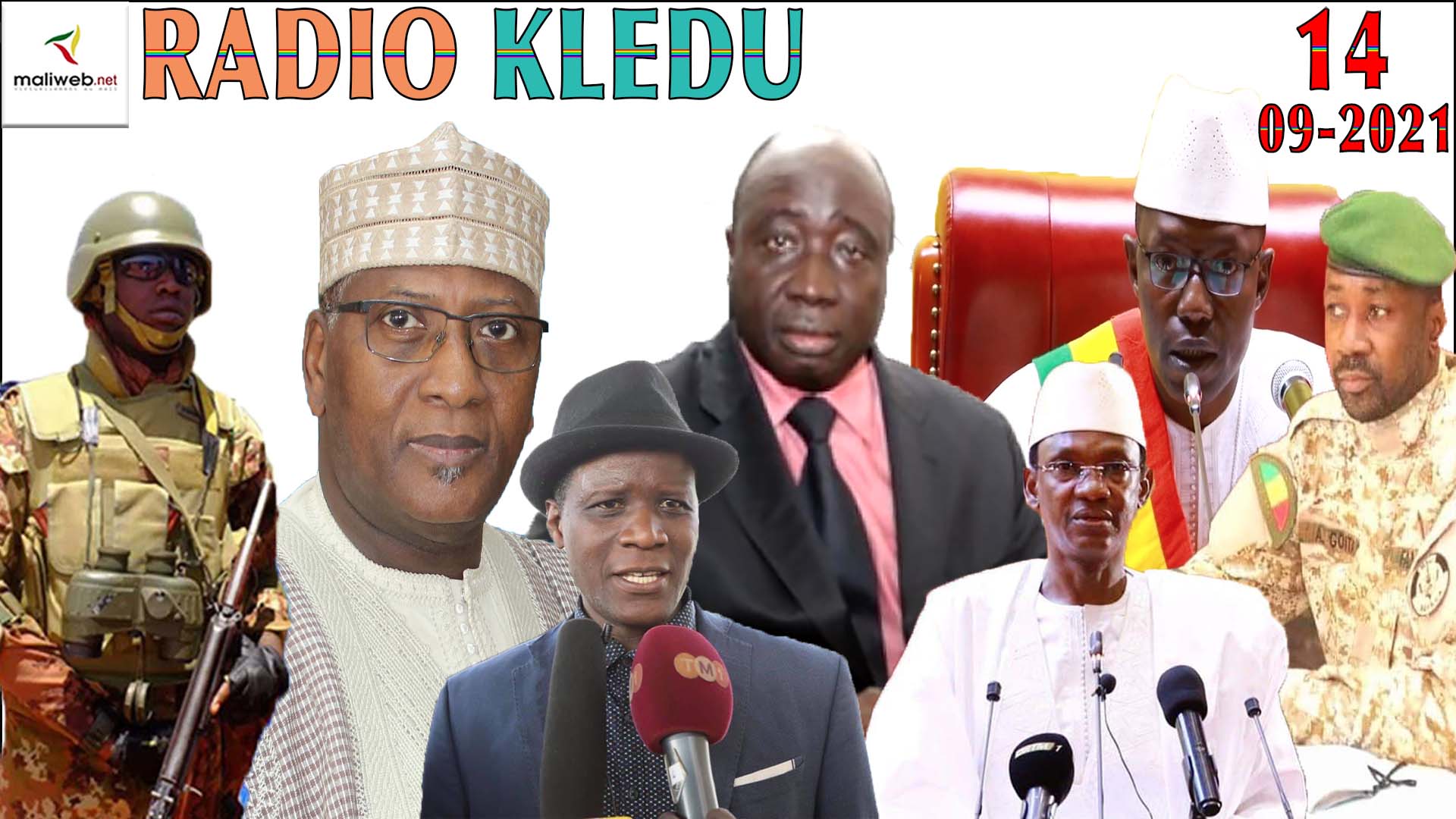 La Revue de Presse de la RADIO KLEDU du 14 SEPTEMBRE 2021