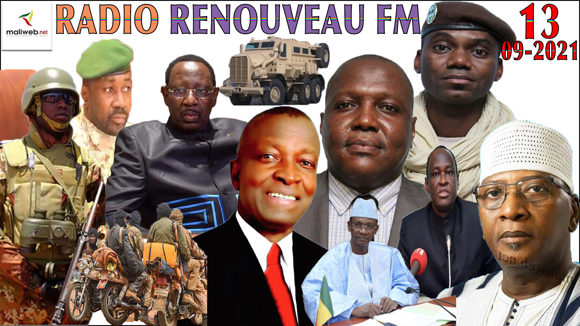 La Revue de Presse de la RADIO RENOUVEAU FM du 13 SEPTEMBRE 2021