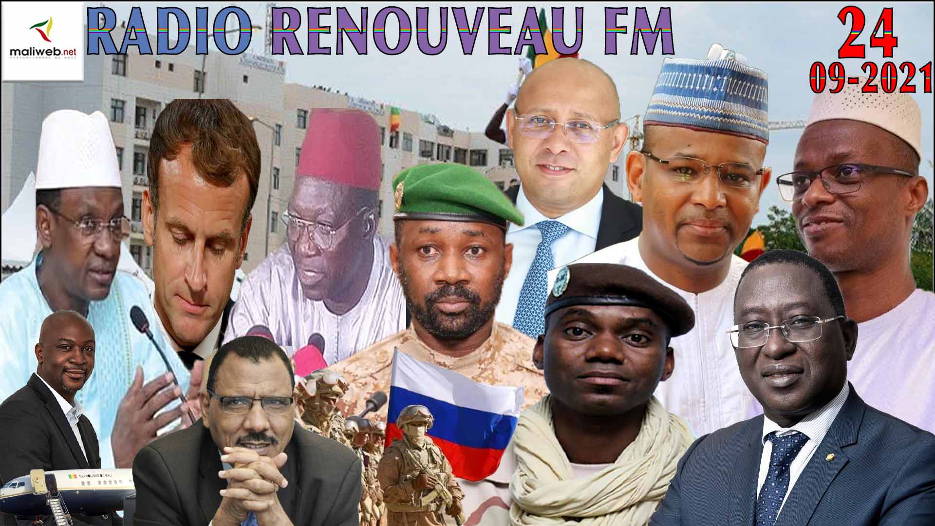 La Revue de Presse de la RADIO RENOUVEAU FM du 24 SEPTEMBRE 2021