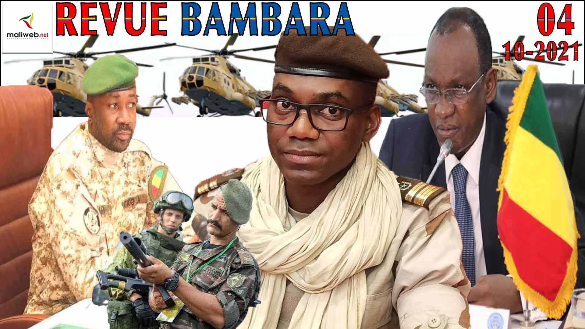 La Revue de Presse en Bambara du 04 Octobre 2021