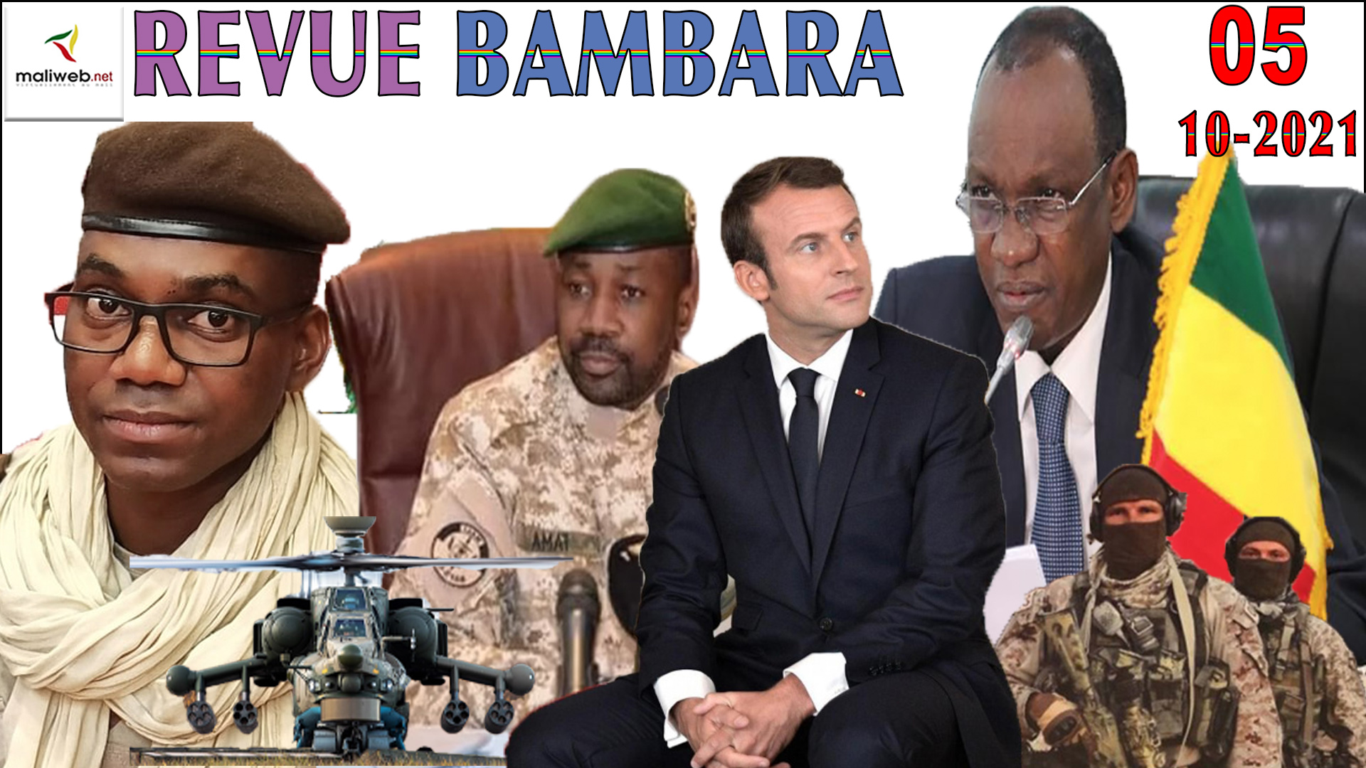 La Revue de Presse en Bambara du 05 octobre 2021
