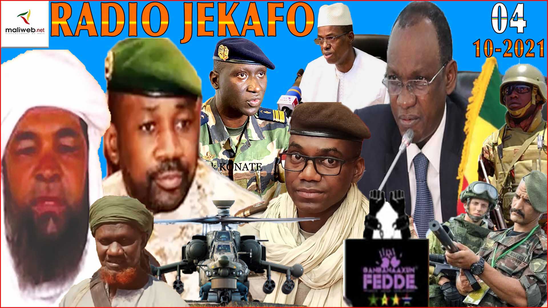 La Revue de Presse de la RADIO JEKAFO du 04 OCTOBRE 2021