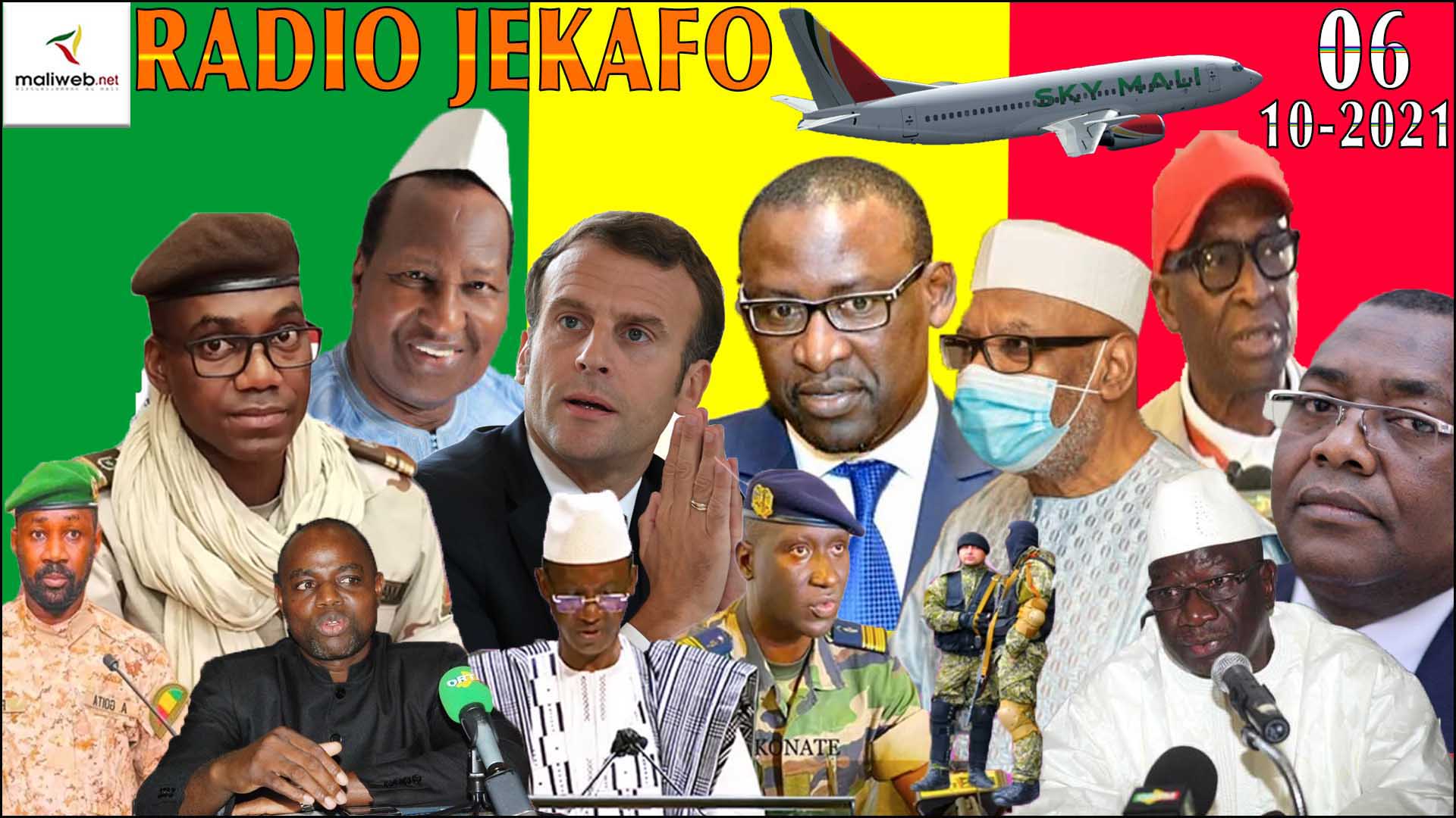 La Revue de Presse de la RADIO JEKAFO du 06 OCTOBRE 2021