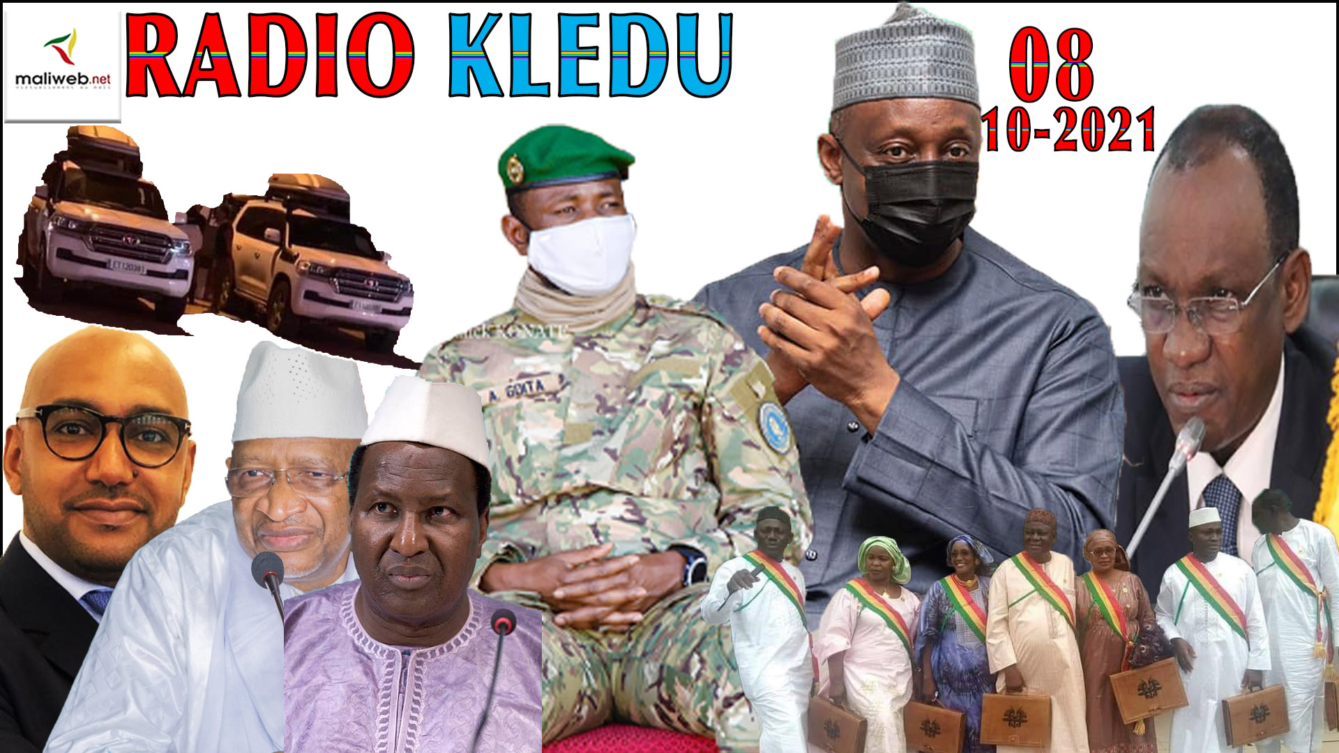 La Revue de Presse de la RADIO KLEDU du 08 OCTOBRE 2021