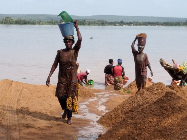 Koulikoro :  Le sable, l’or du Méguétan