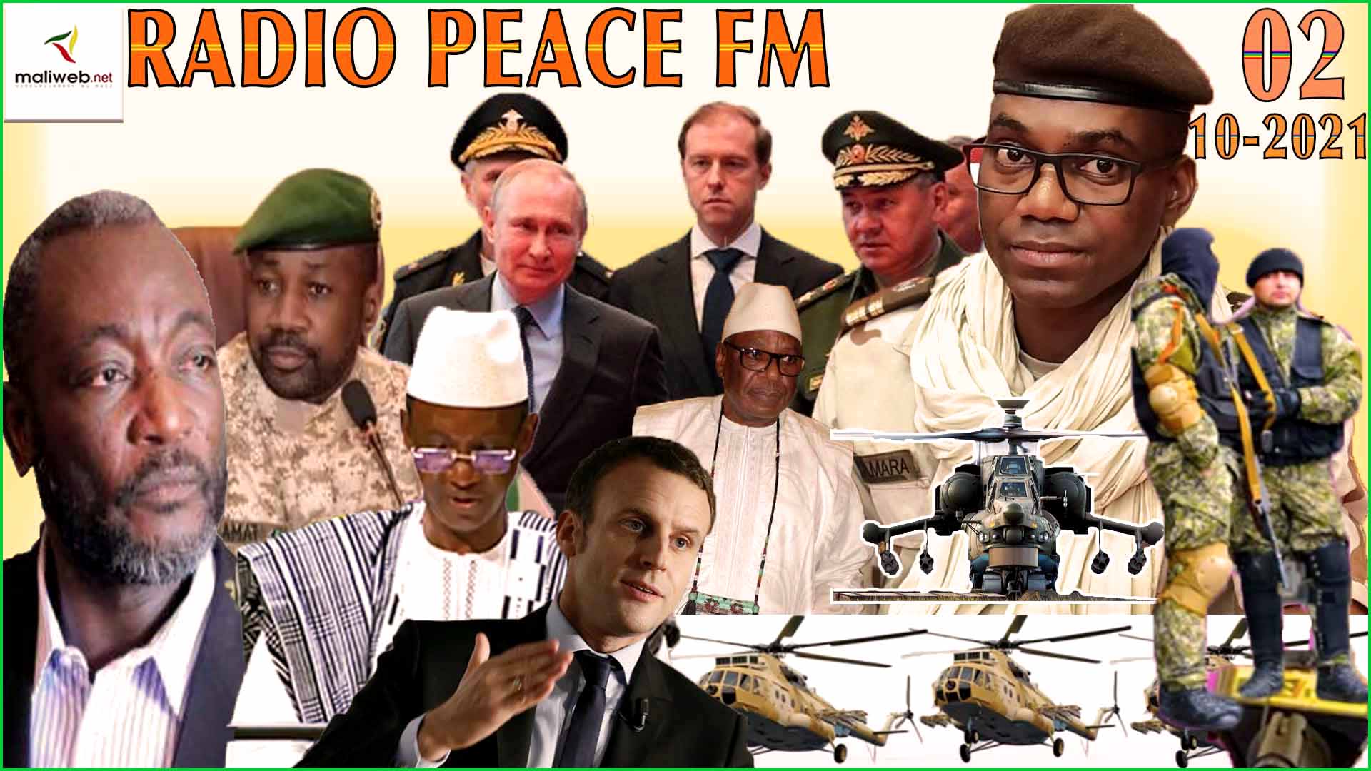La Revue de Presse de la RADIO PEACE FM du 02 OCTOBRE 2021