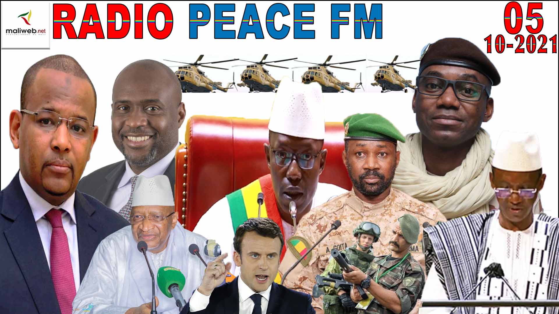 La Revue de Presse de la RADIO PEACE FM du 05 OCTOBRE 2021