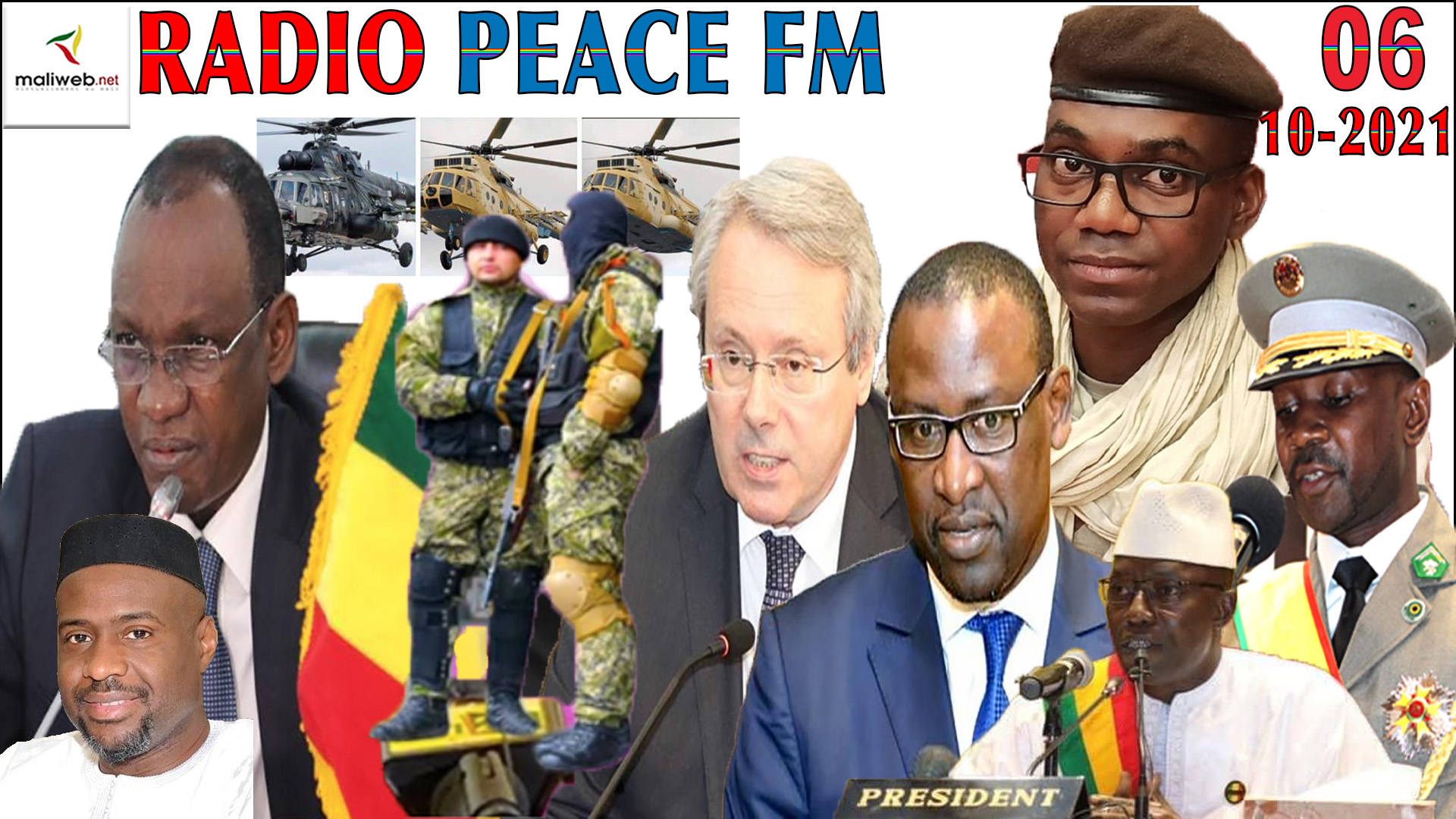 La Revue de Presse de la RADIO PEACE FM du 06 OCTOBRE 2021