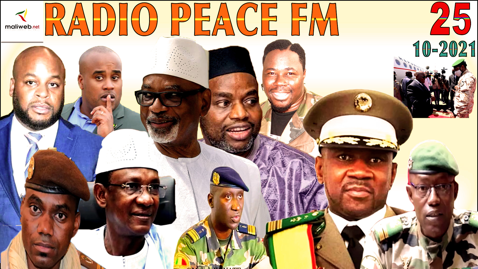 La Revue de Presse de la RADIO PEACE FM du 23 OCTOBRE 2021