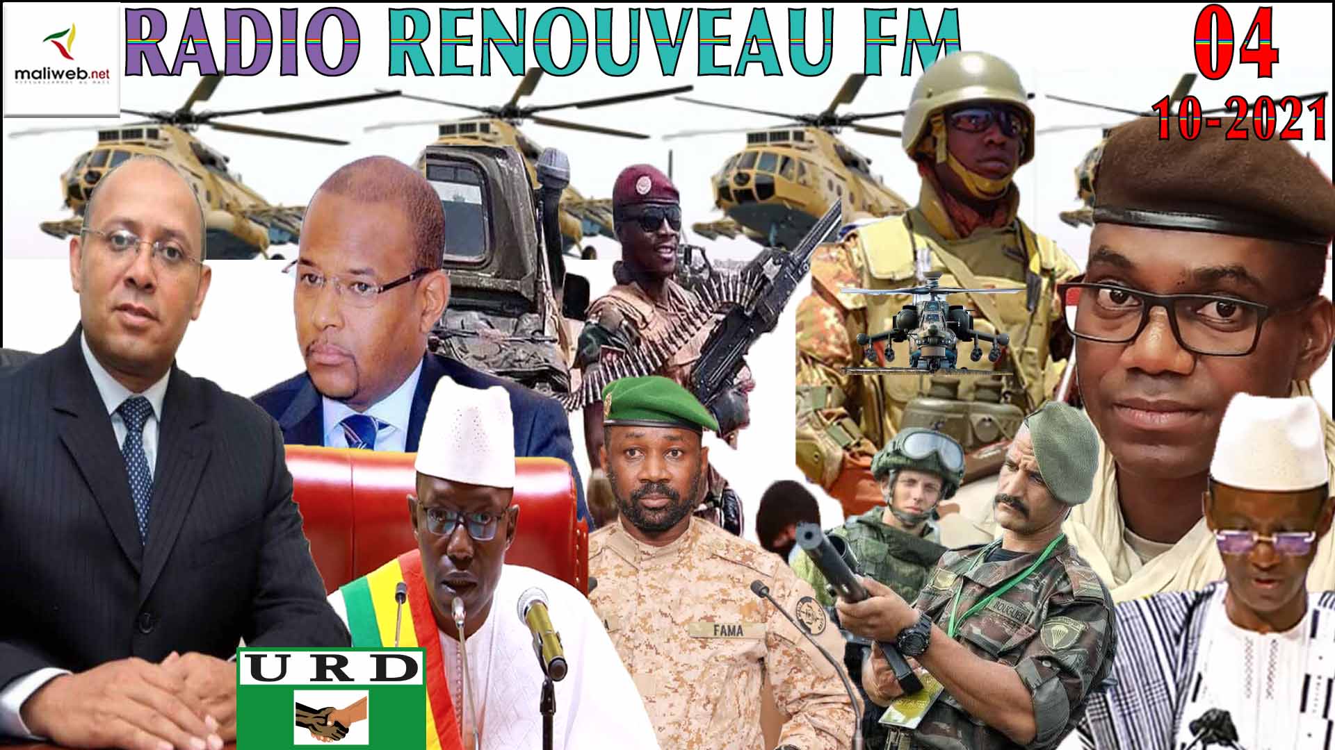 La Revue de Presse de la RADIO RENOUVEAU FM du 04 OCTOBRE 2021