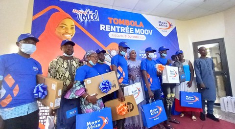 Tombola Moov Voice : 18 premiers gagnants primés