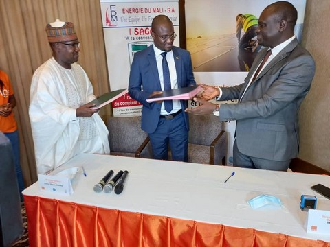 Projet de Ferme solaire : EDM-SA et  Orange – Mali scellent leur destin