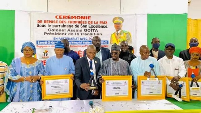Cérémonie de  remise des trophées de la paix de l’AMDM : une vingtaine de récipiendaires mise en vedette