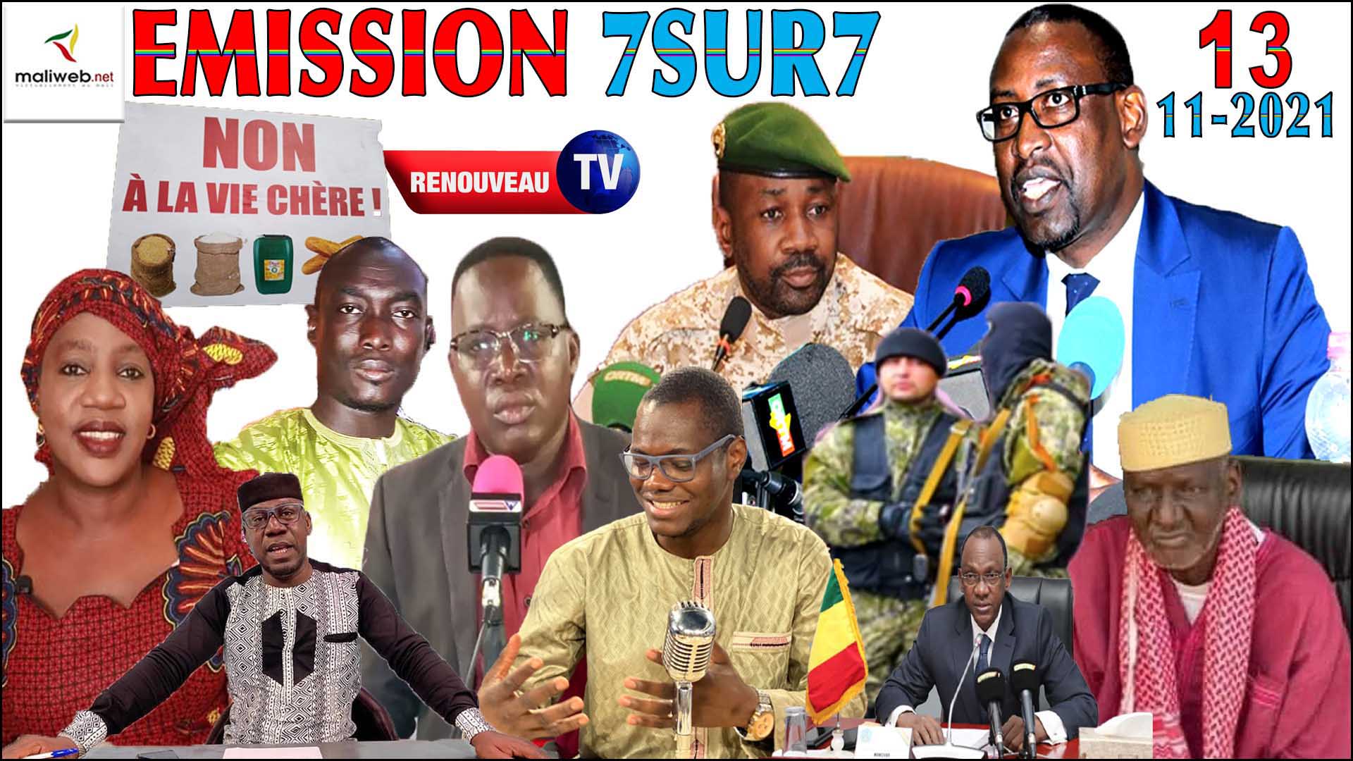Emission 7SUR7 de la RADIO RENOUVEAU FM du 13 NOVEMBRE 2021