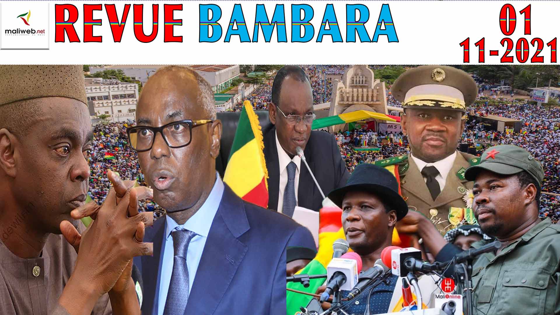 La Revue de Presse en Bambara du 1er Novembre 2021
