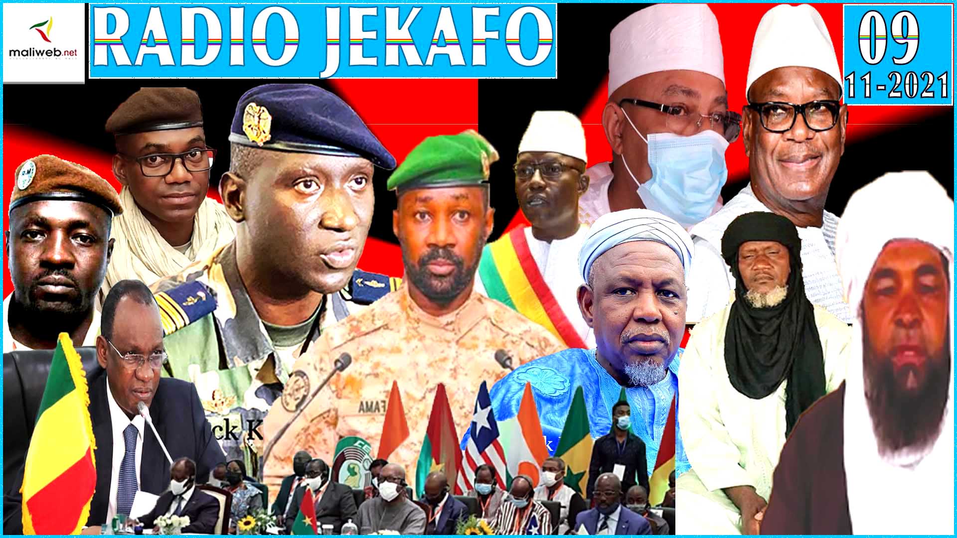 La Revue de Presse de la RADIO JEKAFO du 09 NOVEMBRE 2021