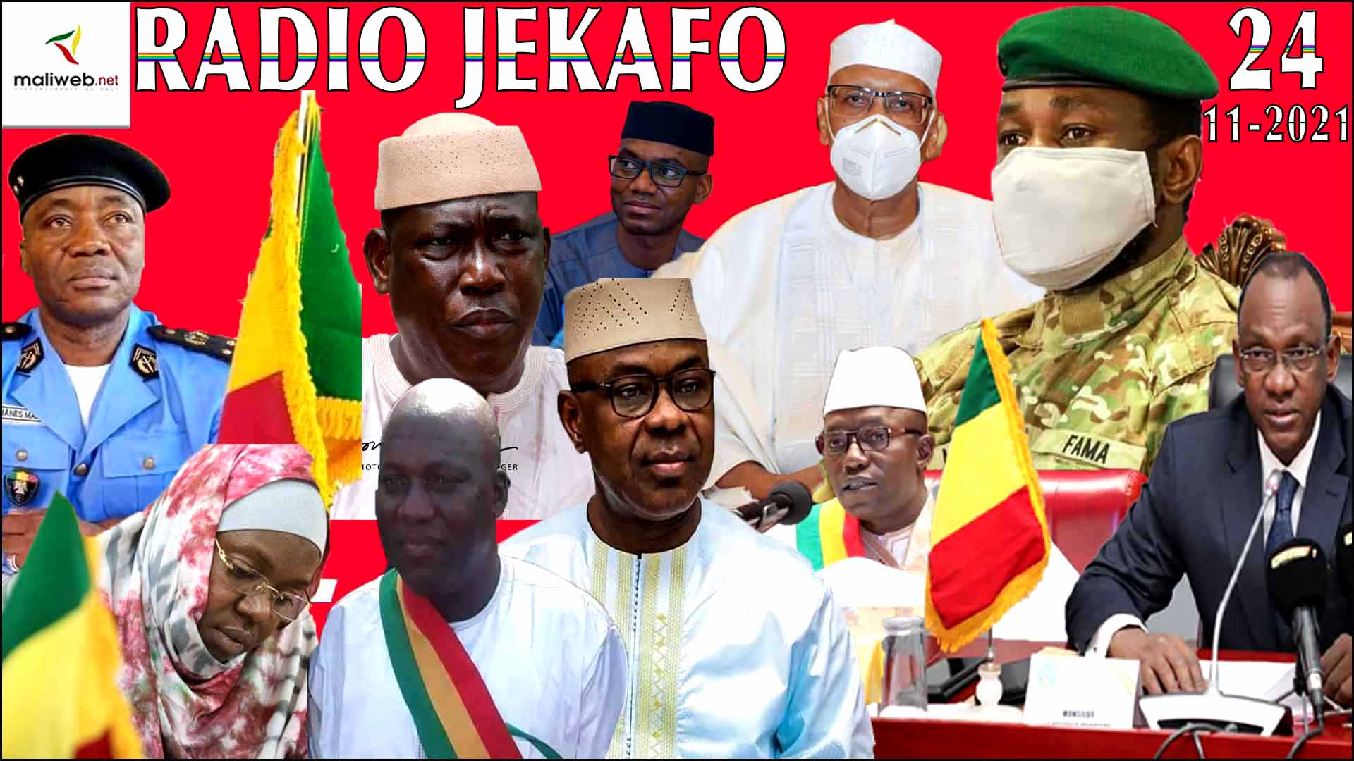 La Revue de Presse de la RADIO JEKAFO du 24 NOVEMBRE 2021