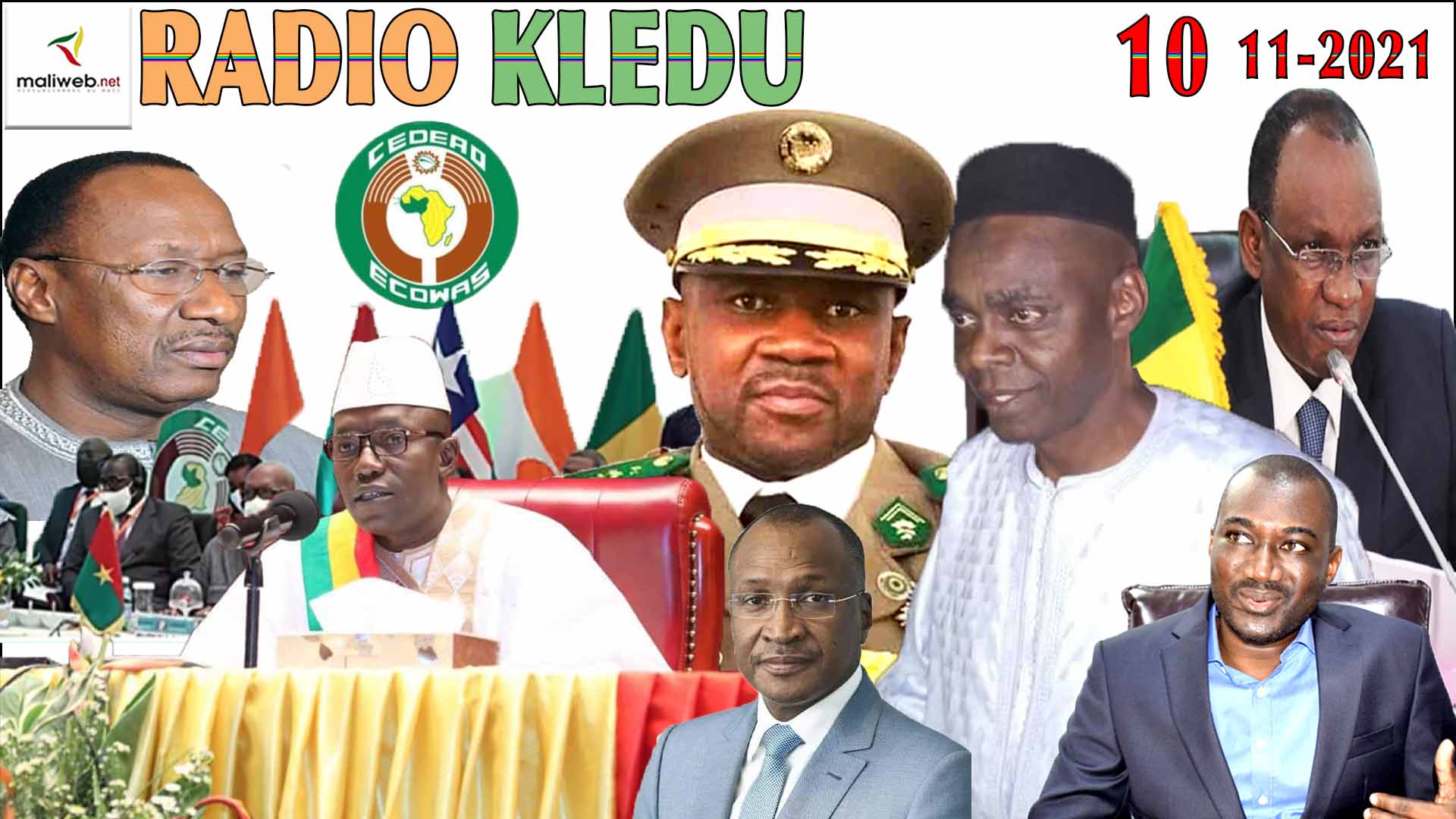 La Revue de Presse de la RADIO KLEDU du 10 NOVEMBRE 2021