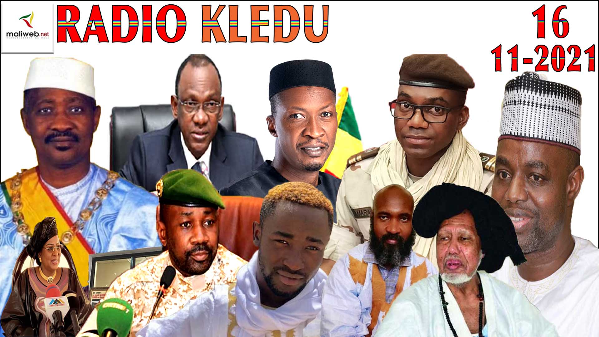 La Revue de Presse de la RADIO KLEDU  du 16 NOVEMBRE 2021