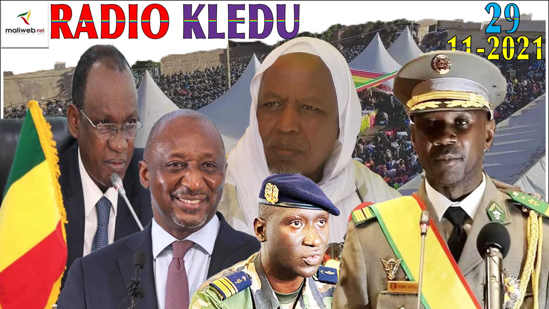 La Revue de Presse de la RADIO KLEDU du 29 novembre 2021