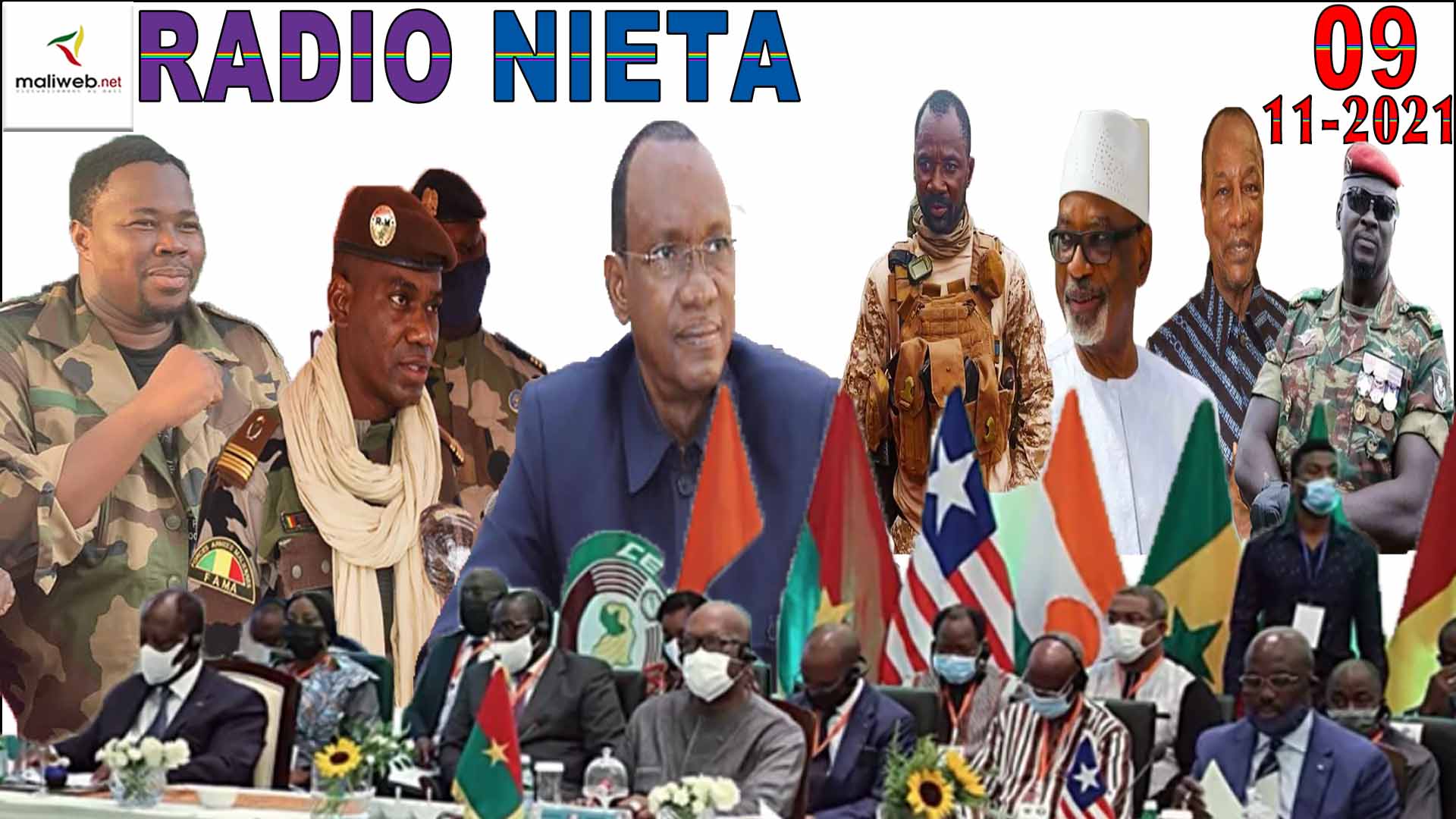 La Revue de Presse de la RADIO NIETA du 09 NOVEMBRE 2021