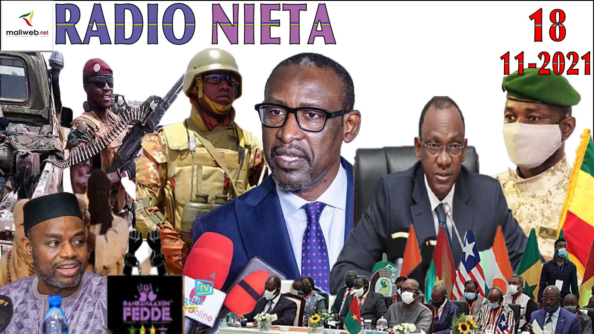 La Revue de Presse de la RADIO NIETA du 18 NOVEMBRE 2021