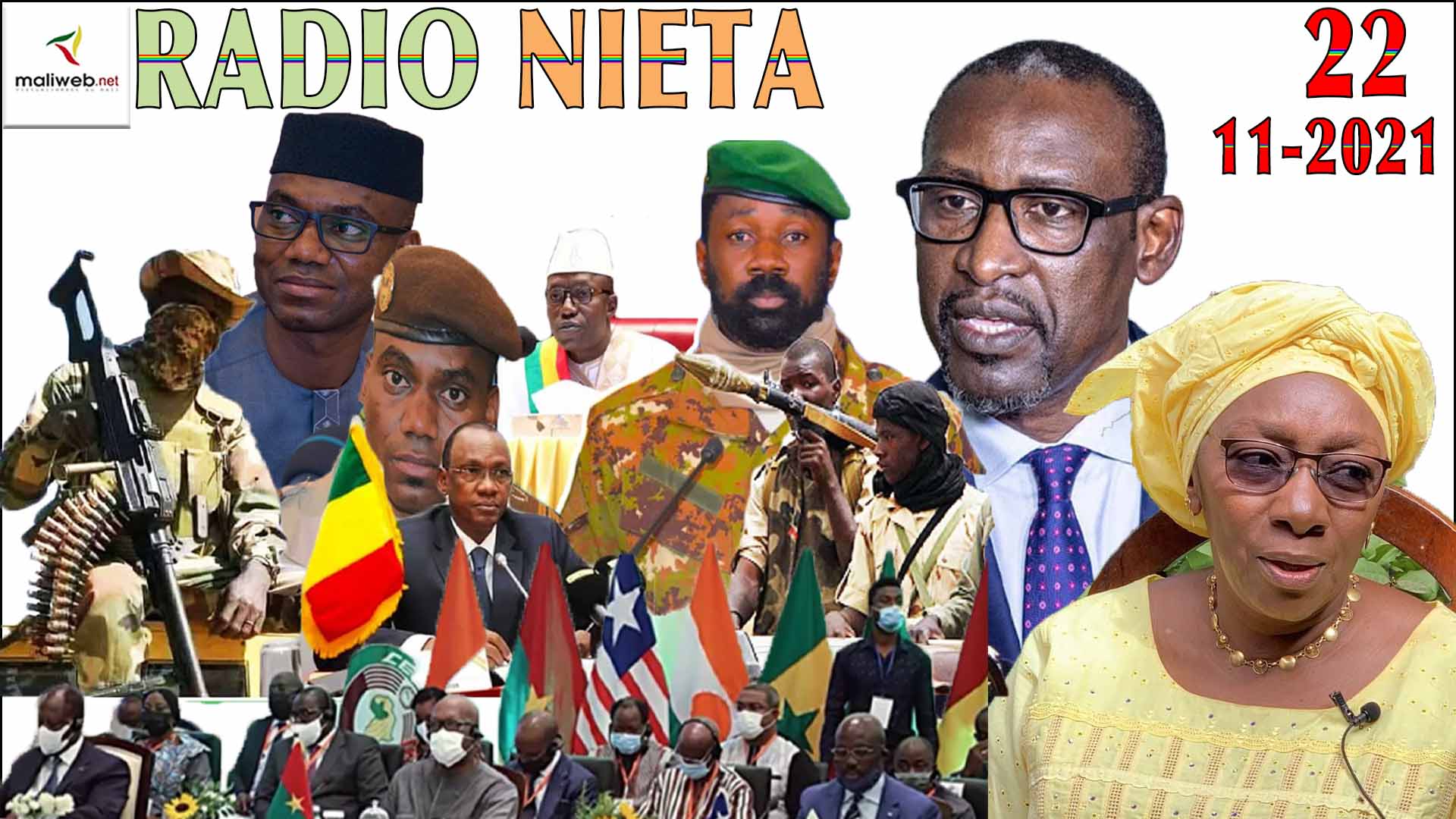 La Revue de Presse de la RADIO NIETA du 22 NOVEMBRE 2021