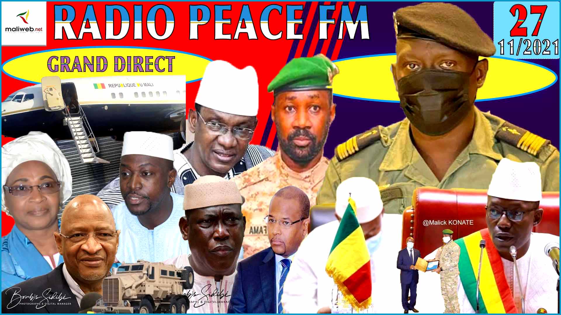 La Revue de Presse de la RADIO PEACE FM du 27 Novembre 2021