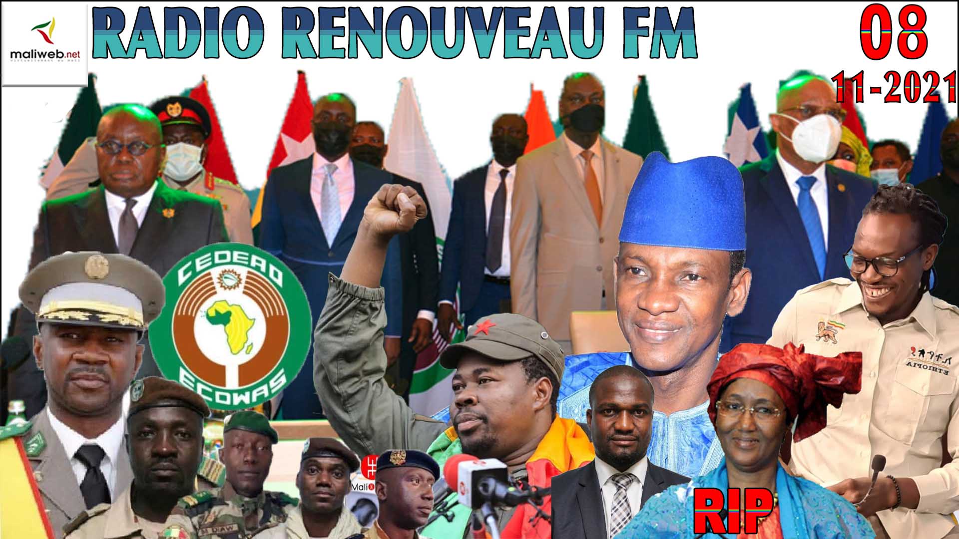 La Revue de Presse de la RADIO RENOUVEAU FM du 08 NOVEMBRE 2021