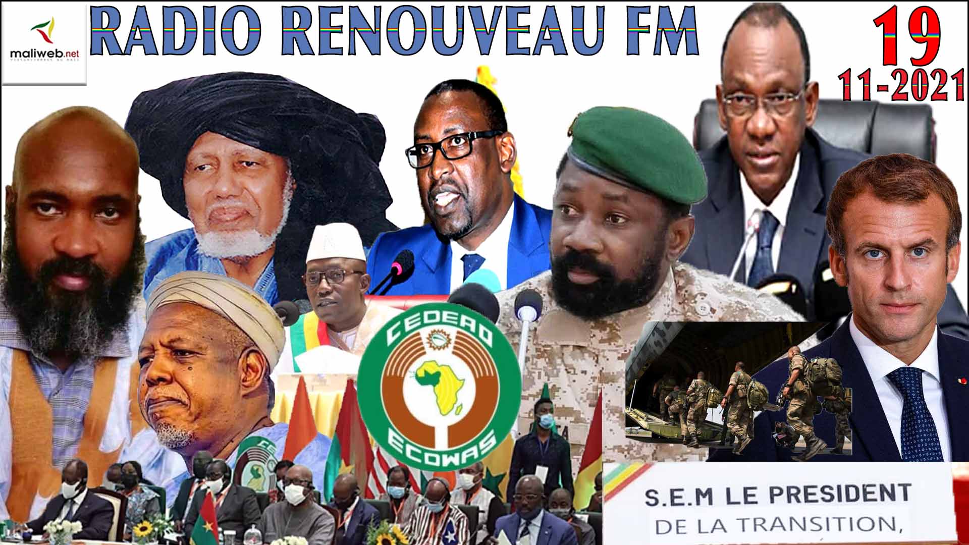 La Revue de Presse de la RADIO RENOUVEAU FM du 19 NOVEMBRE 2021