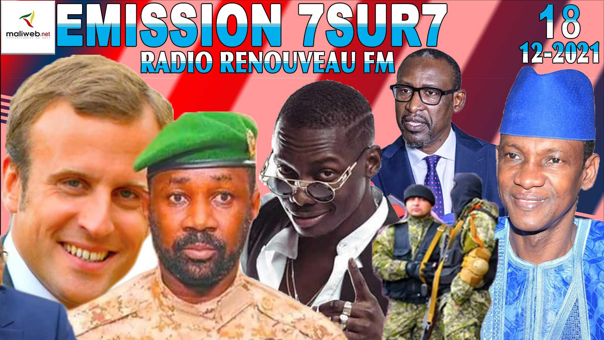 Emission 7SUR7 de la RADIO RENOUVEAU FM du 18 décembre 2021