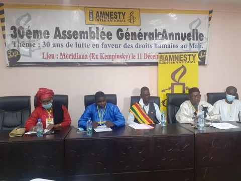 30e assemblée générale annuelle (AGA) :  Amnesty fait une relecture de ses rapports