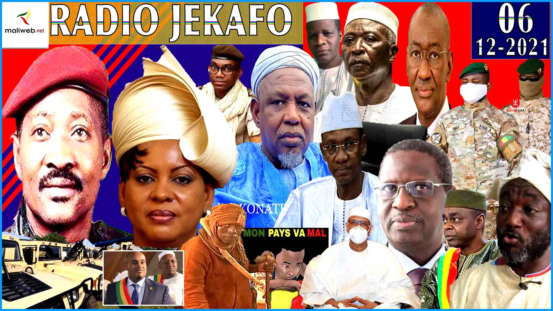La Revue de Presse de la RADIO JEKAFO du 06 Décembre 2021