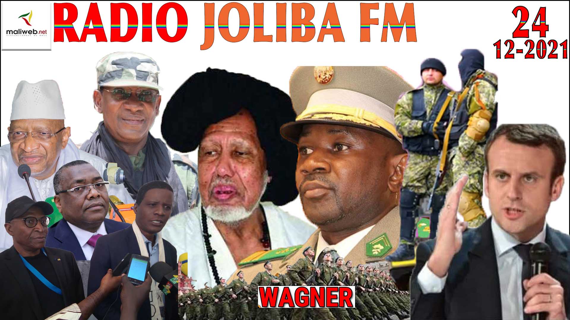La Revue de Presse de la RADIO JOLIBA FM du 24 Décembre 2021
