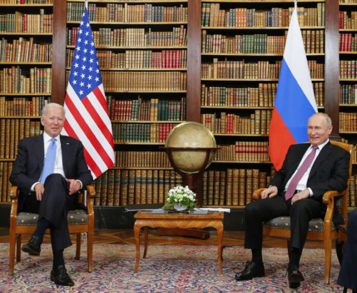 Joe Biden et Vladimir Poutine