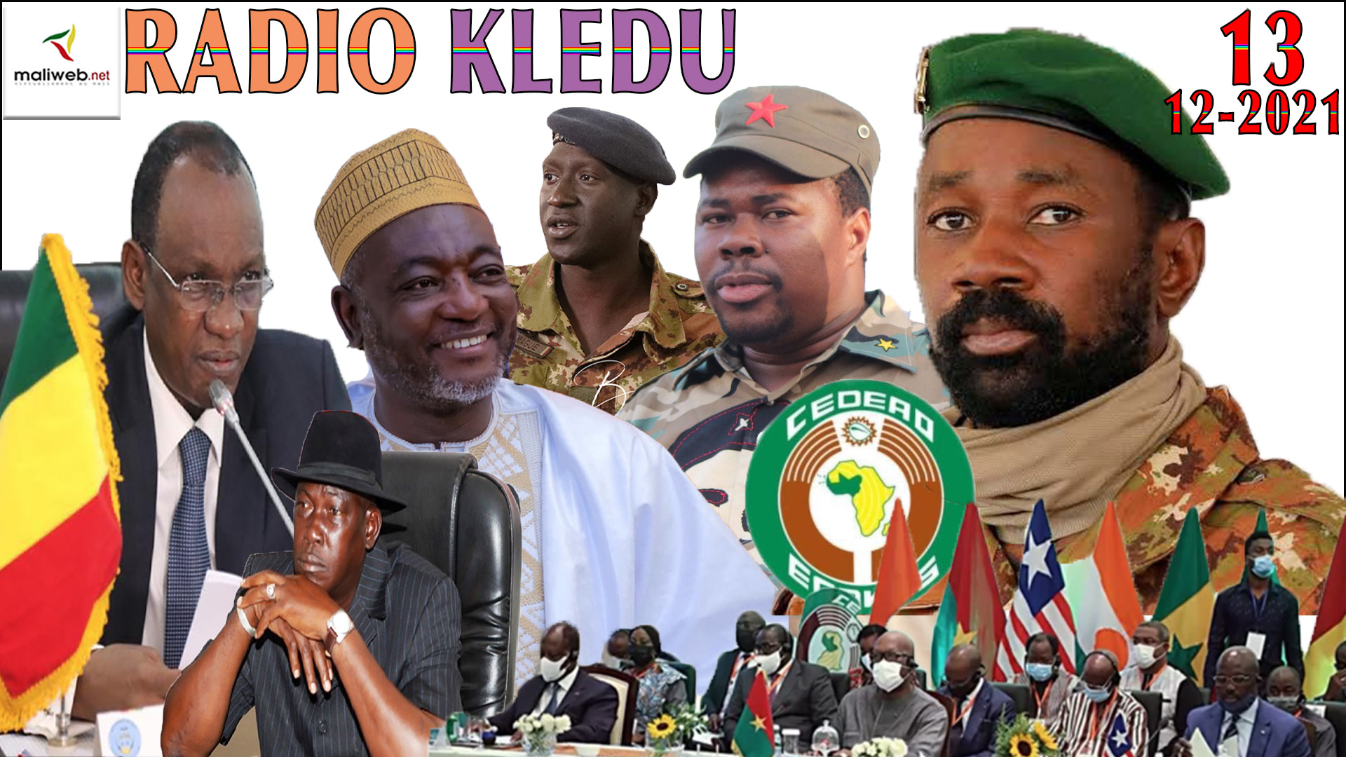 La Revue de Presse de la RADIO KLEDU du 13 Décembre 2021