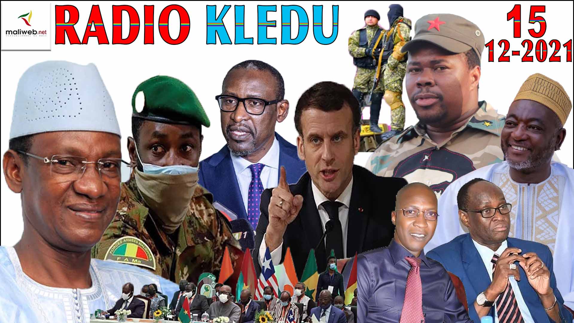 La Revue de Presse de la RADIO KLEDU du 15 Décembre 2021