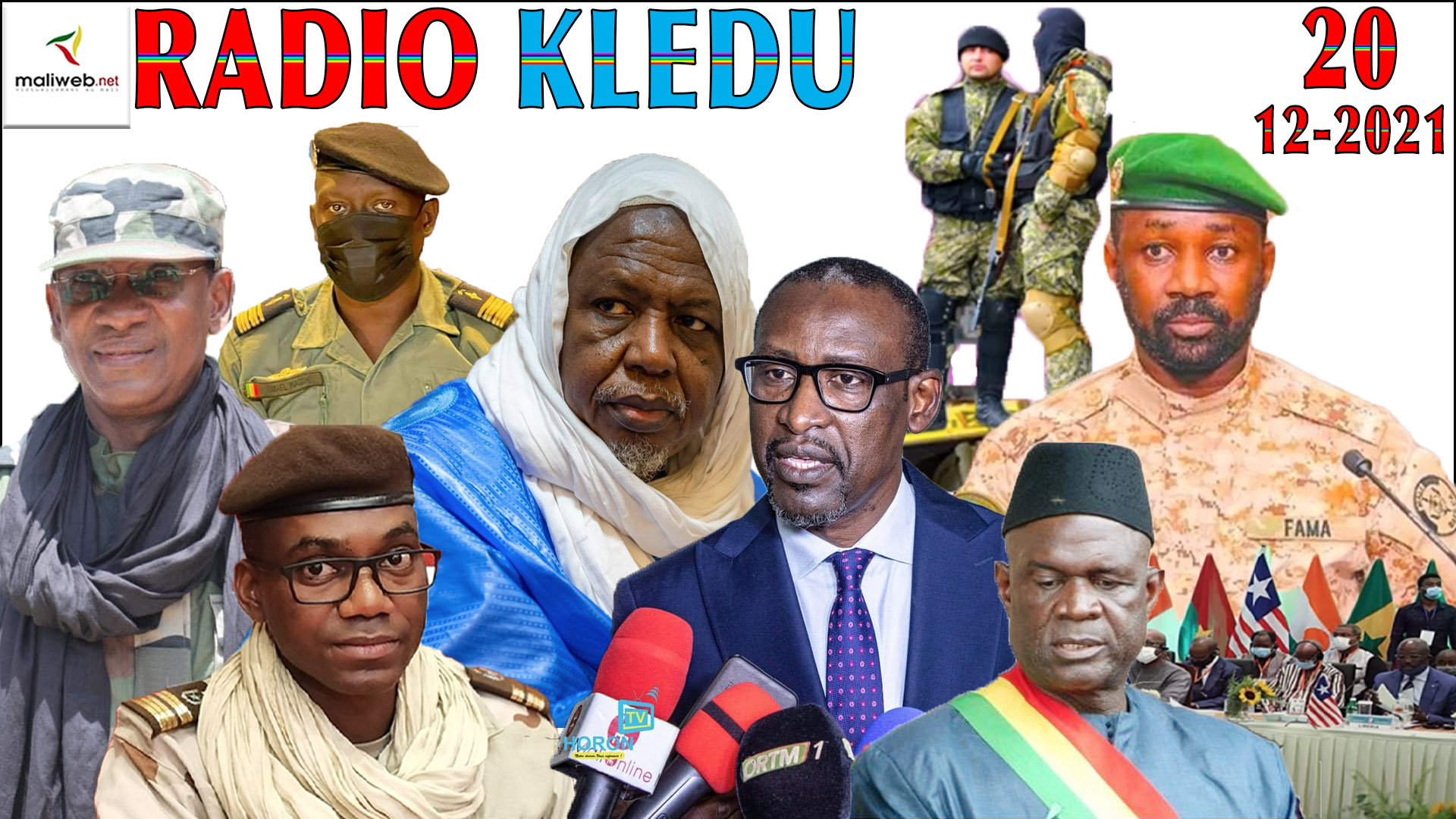La Revue de Presse de la RADIO KLEDU du 20 Décembre 2021