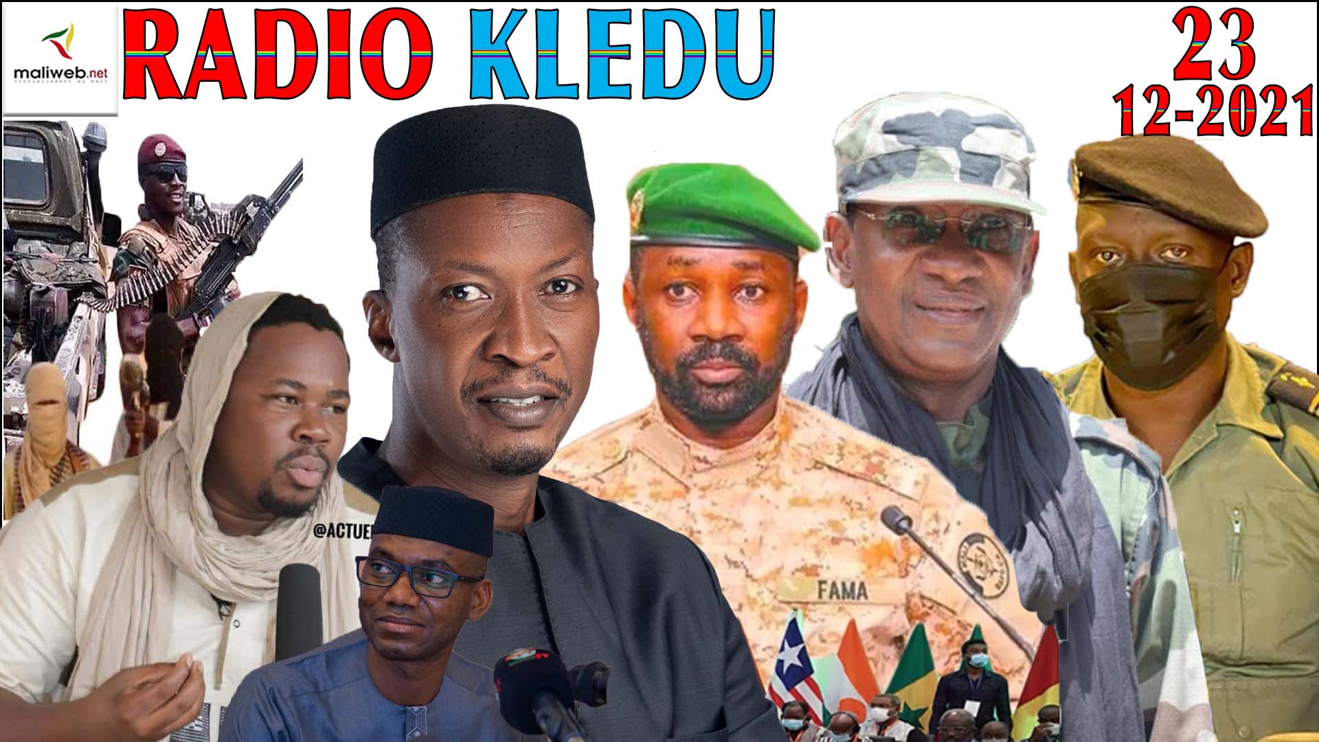 La Revue de Presse de la RADIO KLEDU du 23 Décembre 2021