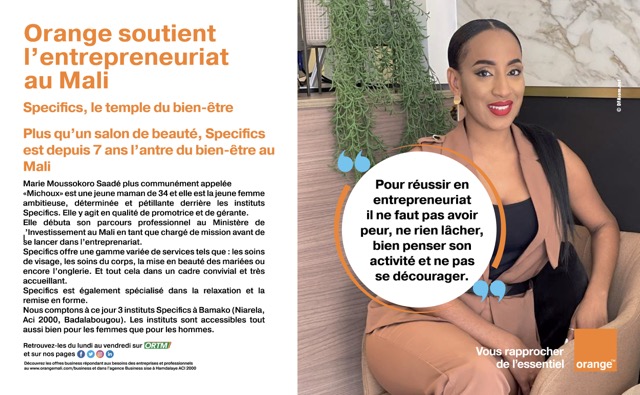 Orange soutient l'entrepreneuriat au Mali