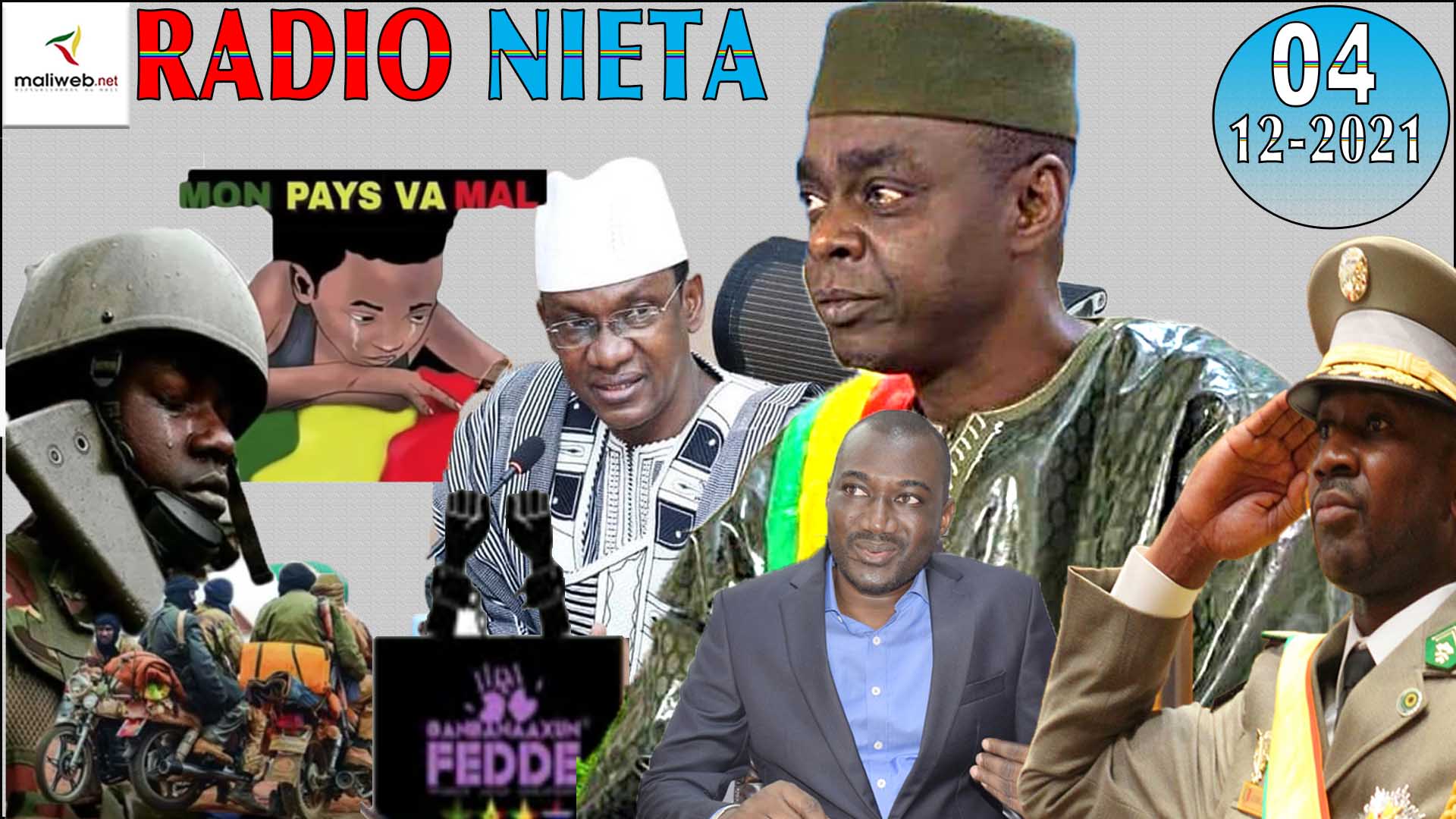 La Revue de Presse de la RADIO NIETA du 04 Décembre 2021