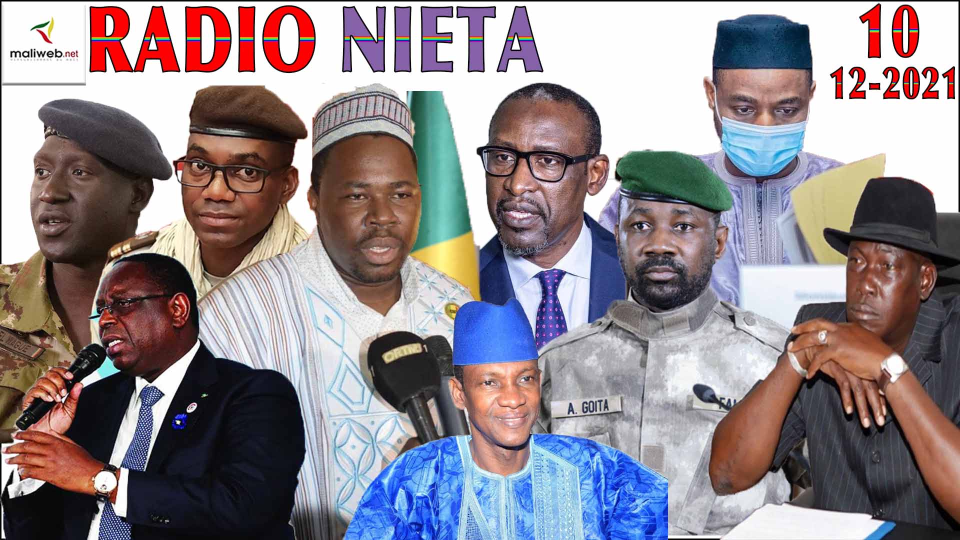 La Revue de Presse de la RADIO NIETA du 10 Décembre 2021