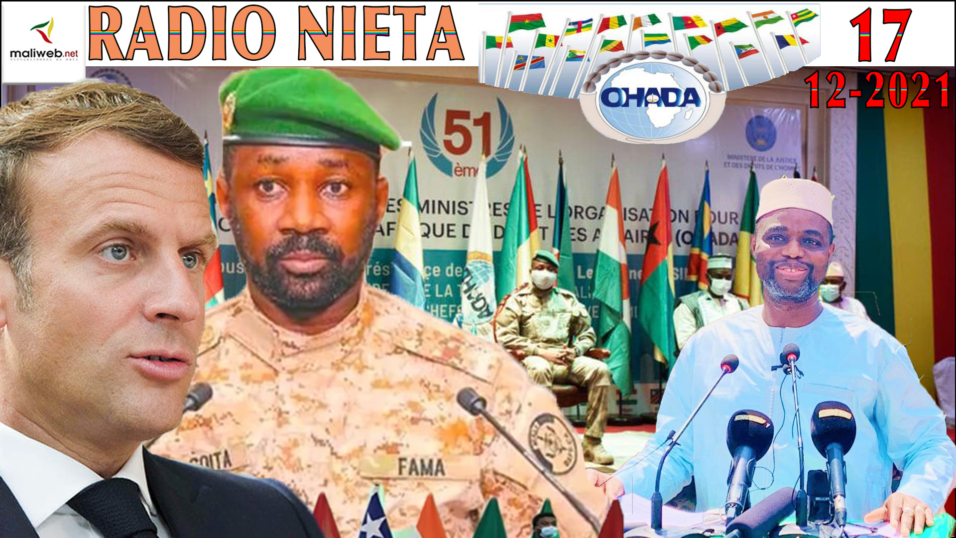 La Revue de Presse de la RADIO NIETA du 17 Décembre 2021