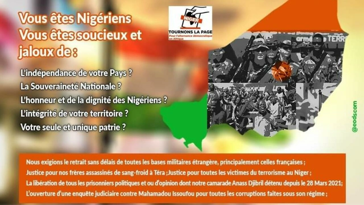 Niger: la police empêche le rassemblement contre la présence de troupes étrangères dans le pays