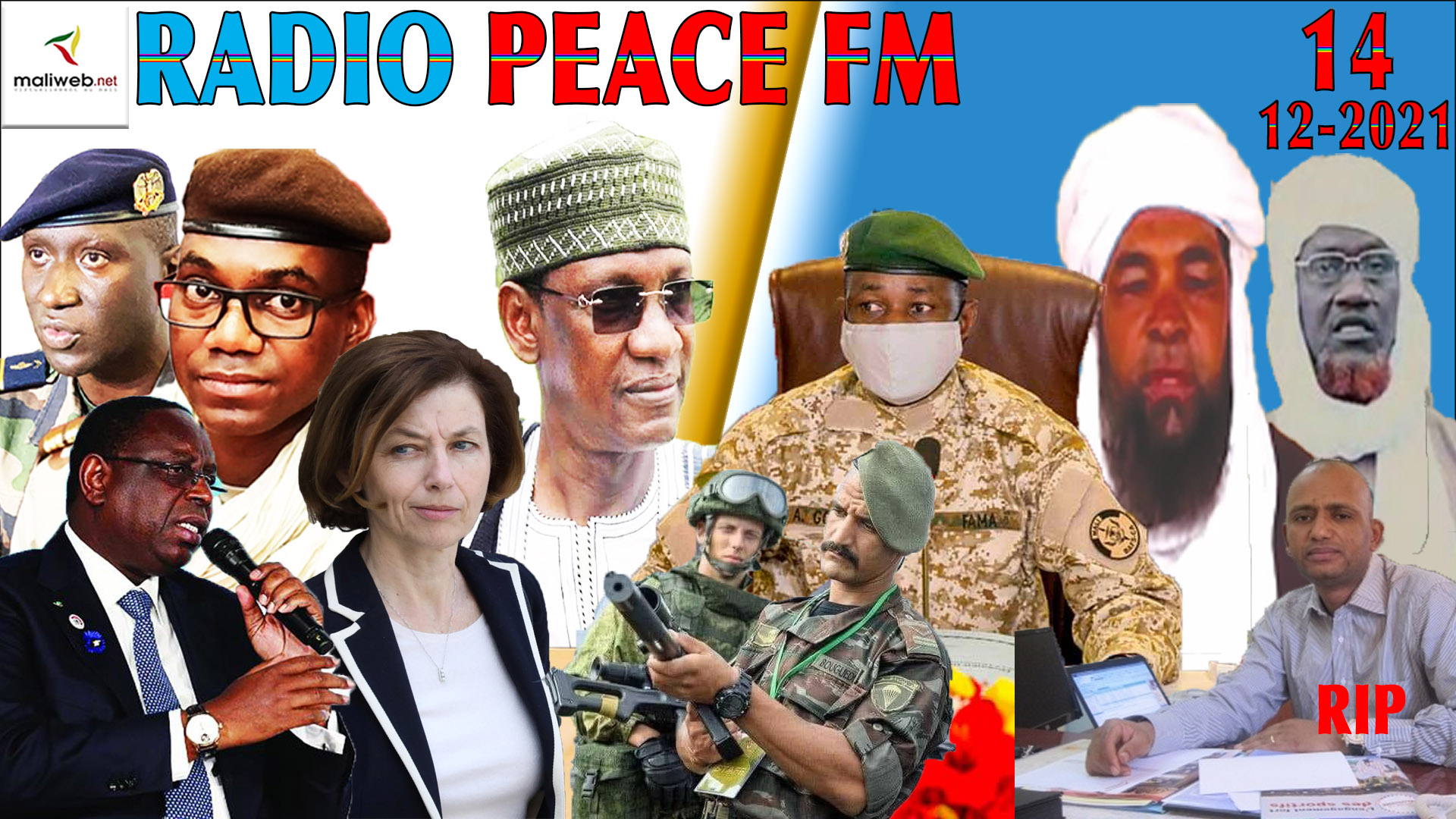 La Revue de Presse de la RADIO PEACE FM du 14 Décembre 2021