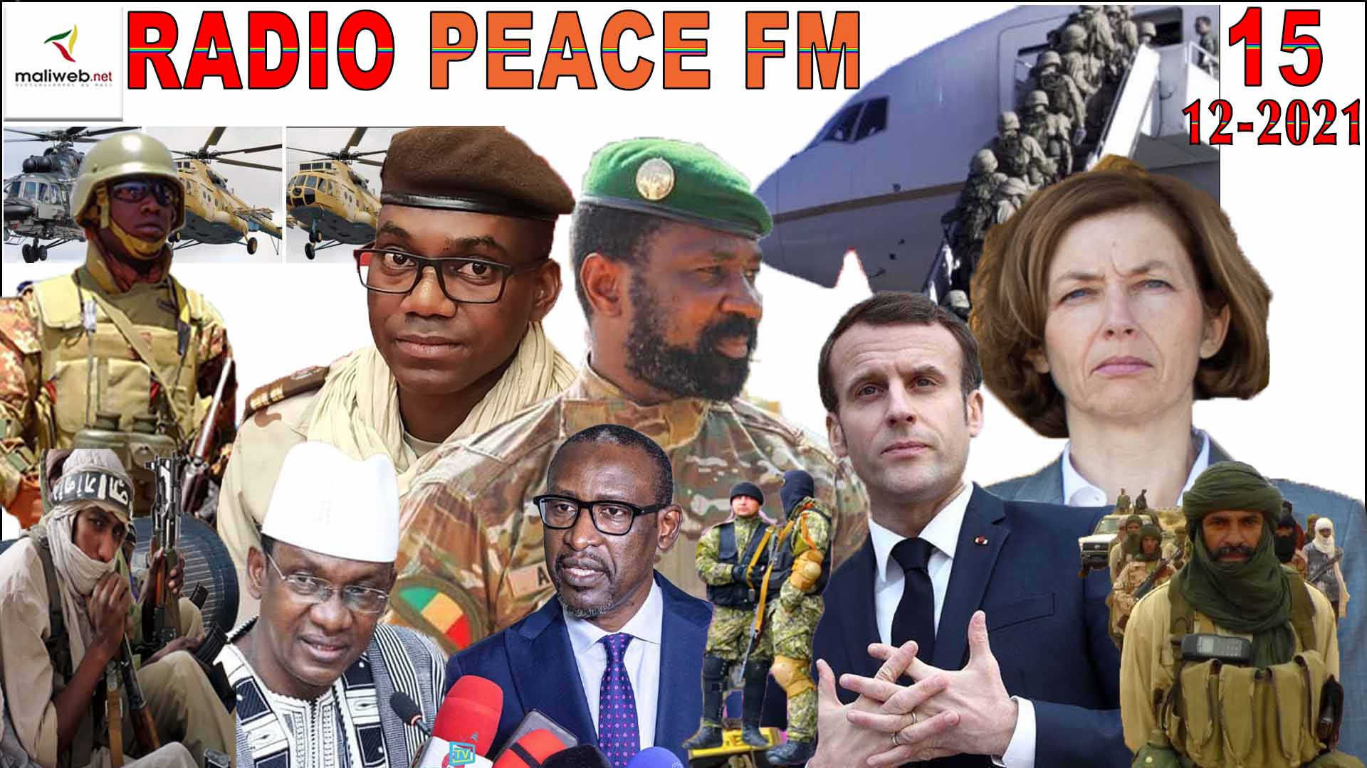 La Revue de Presse de la RADIO PEACE FM du 15 Décembre 2021