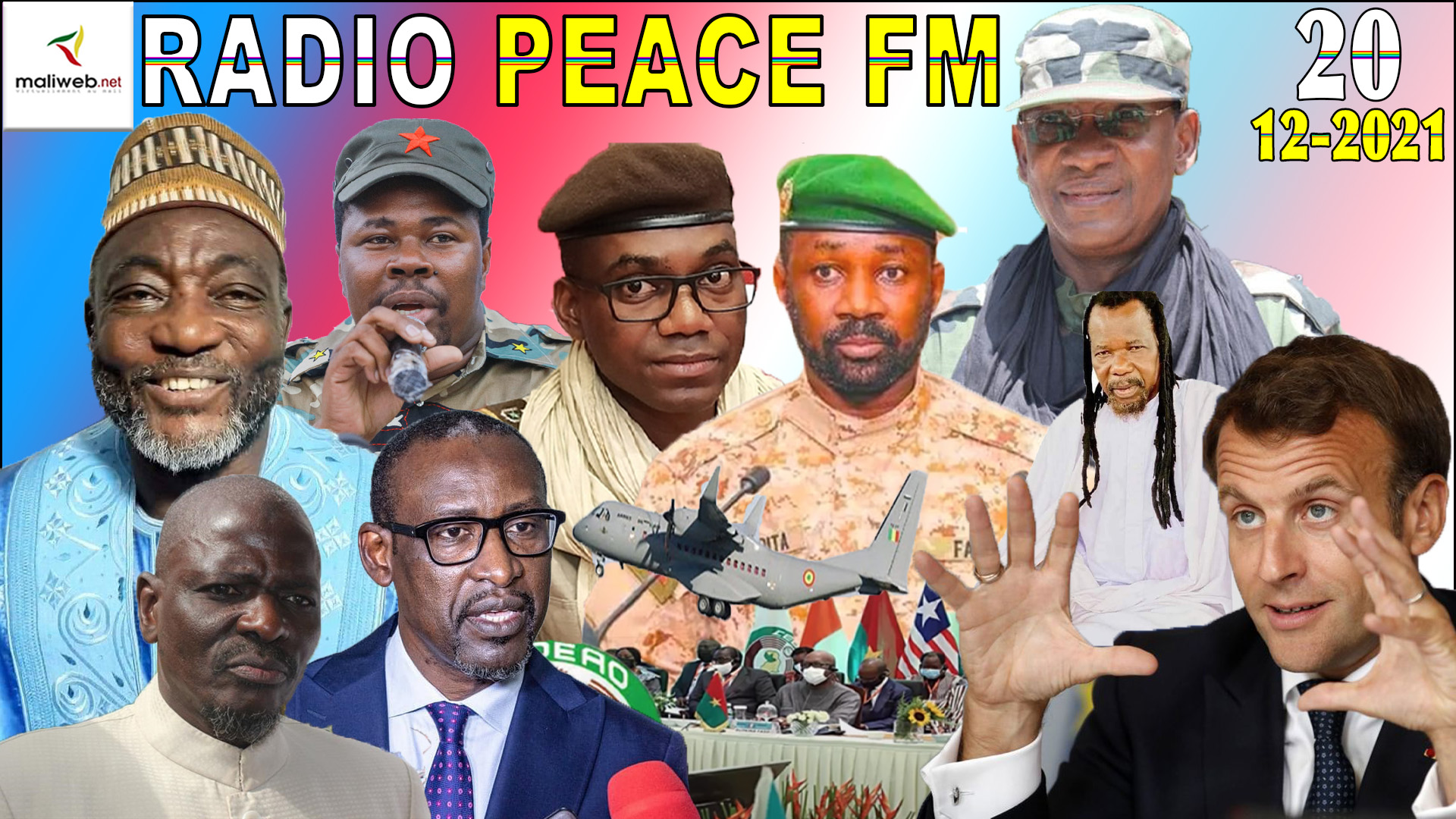 La Revue de Presse de la RADIO PEACE FM du 20 Décembre 2021