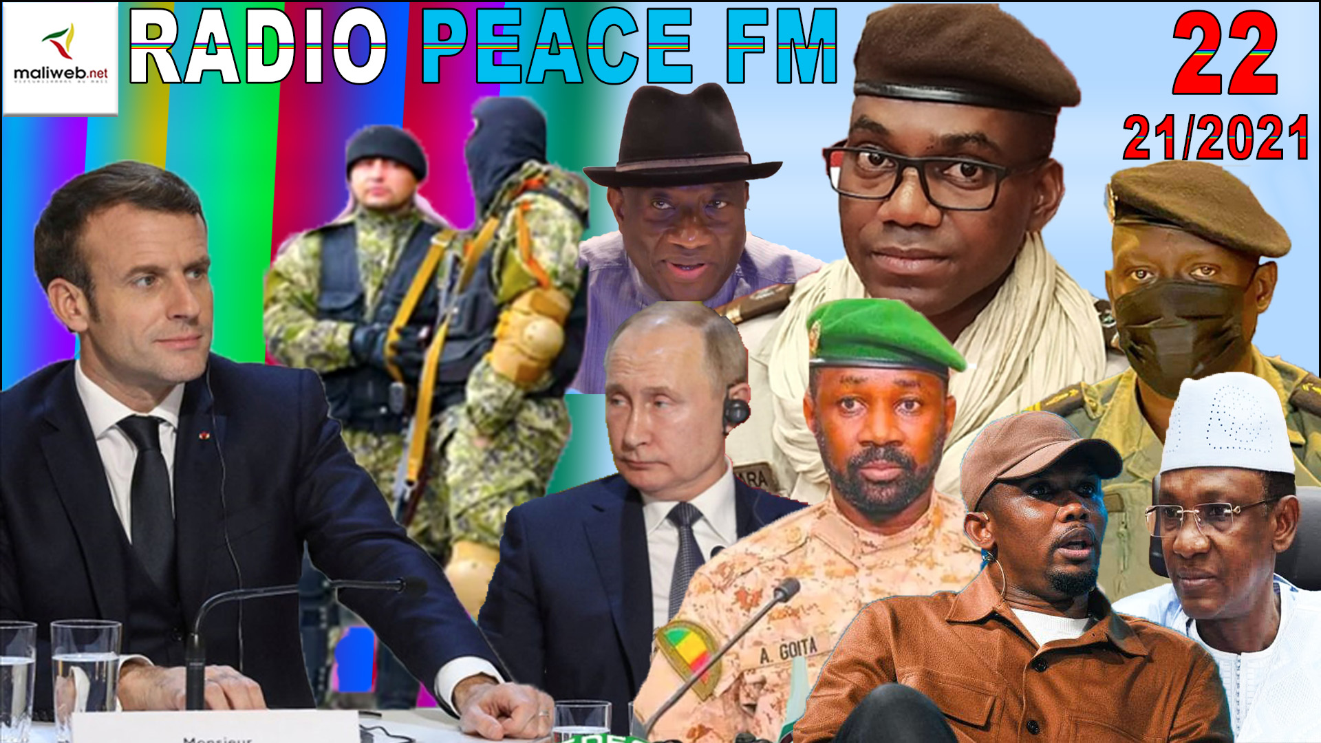 La Revue de Presse de la RADIO PEACE FM du 22 Décembre 2021