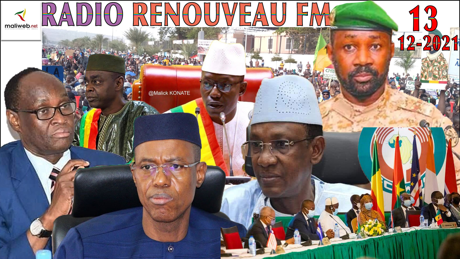 La Revue de Presse de la RADIO RENOUVEAU FM du 13 Décembre 2021